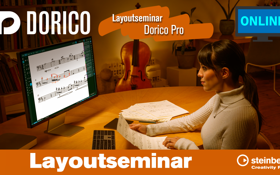 Layoutseminar – Professionelle Partituren gestalten mit Dorico Pro