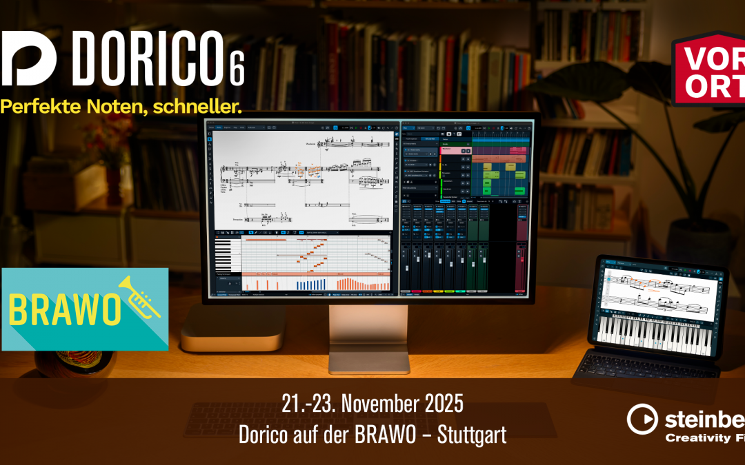 Dorico auf der BRAWO – Die Blasorchestermesse Stuttgart 21.-23.11.2025
