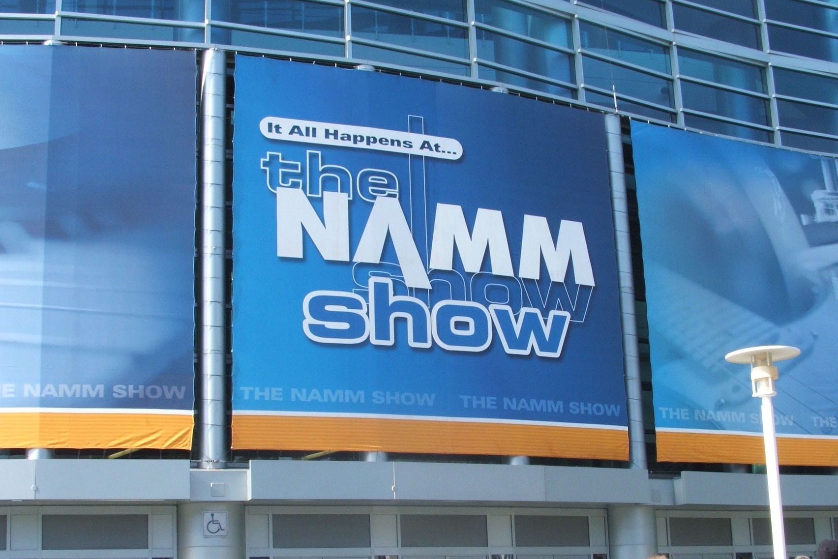 The NAMM Show, in Anaheim, CA