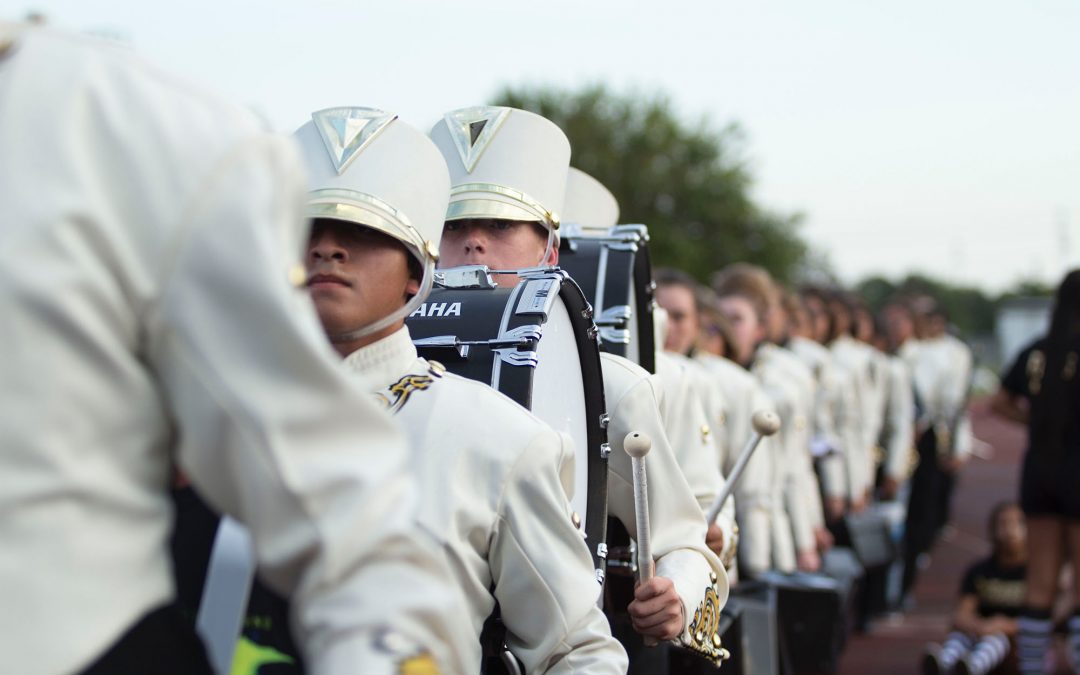 Marching percussion template for Tapspace Virtual Drumline