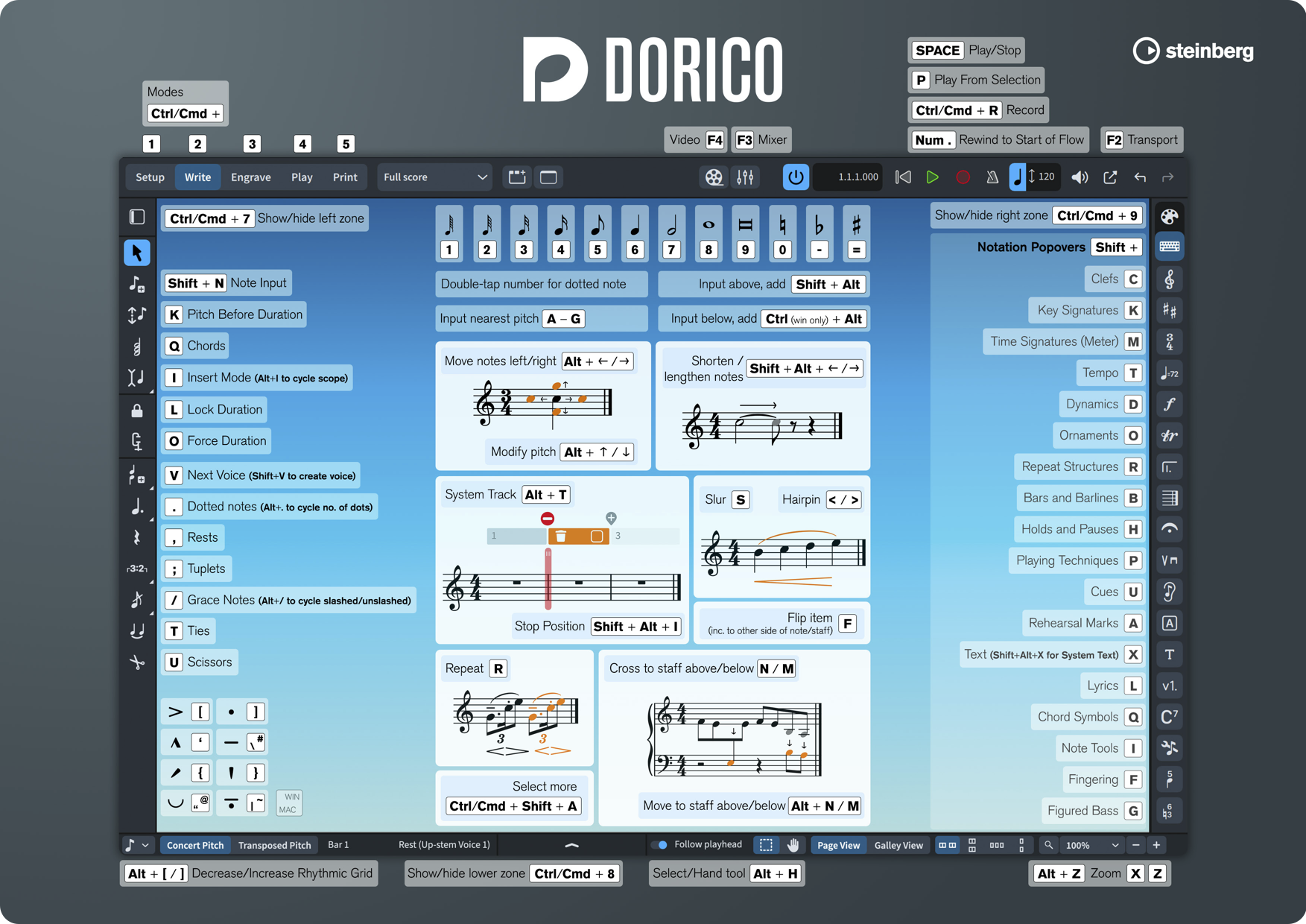 Dorico mousemat poster