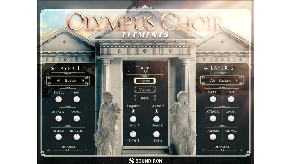 Soundiron Olympus Choir Elements playback template for Dorico