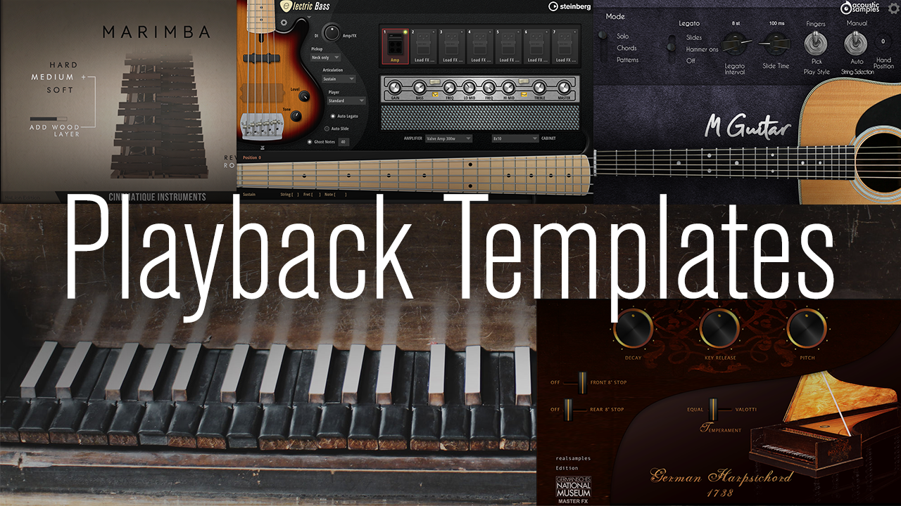 Playback Templates