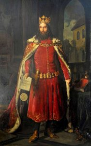 Kazimirez the great portrait by Leopold Loeffler